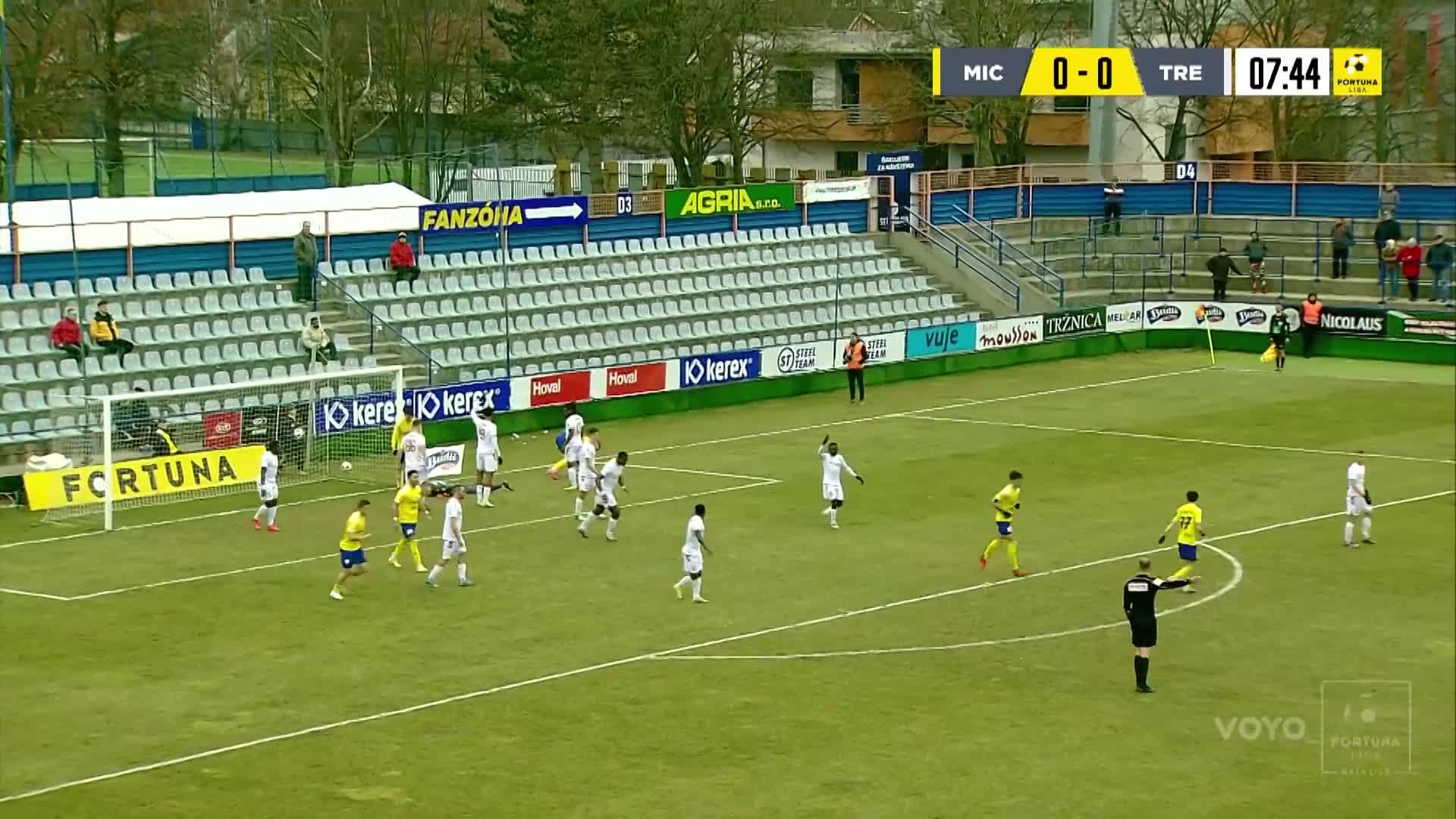 Michalovce - Trenčín 1:0 (Skupina o udržanie 1. kolo)
