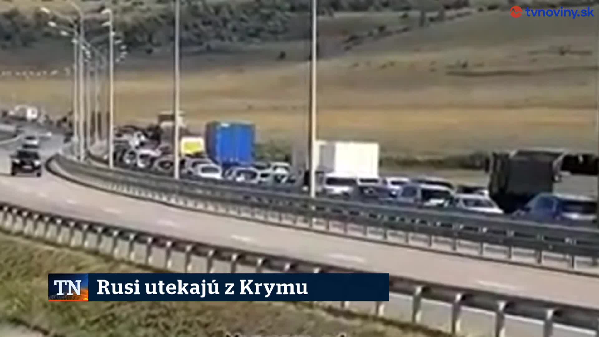 Rusi utekajú z Krymu