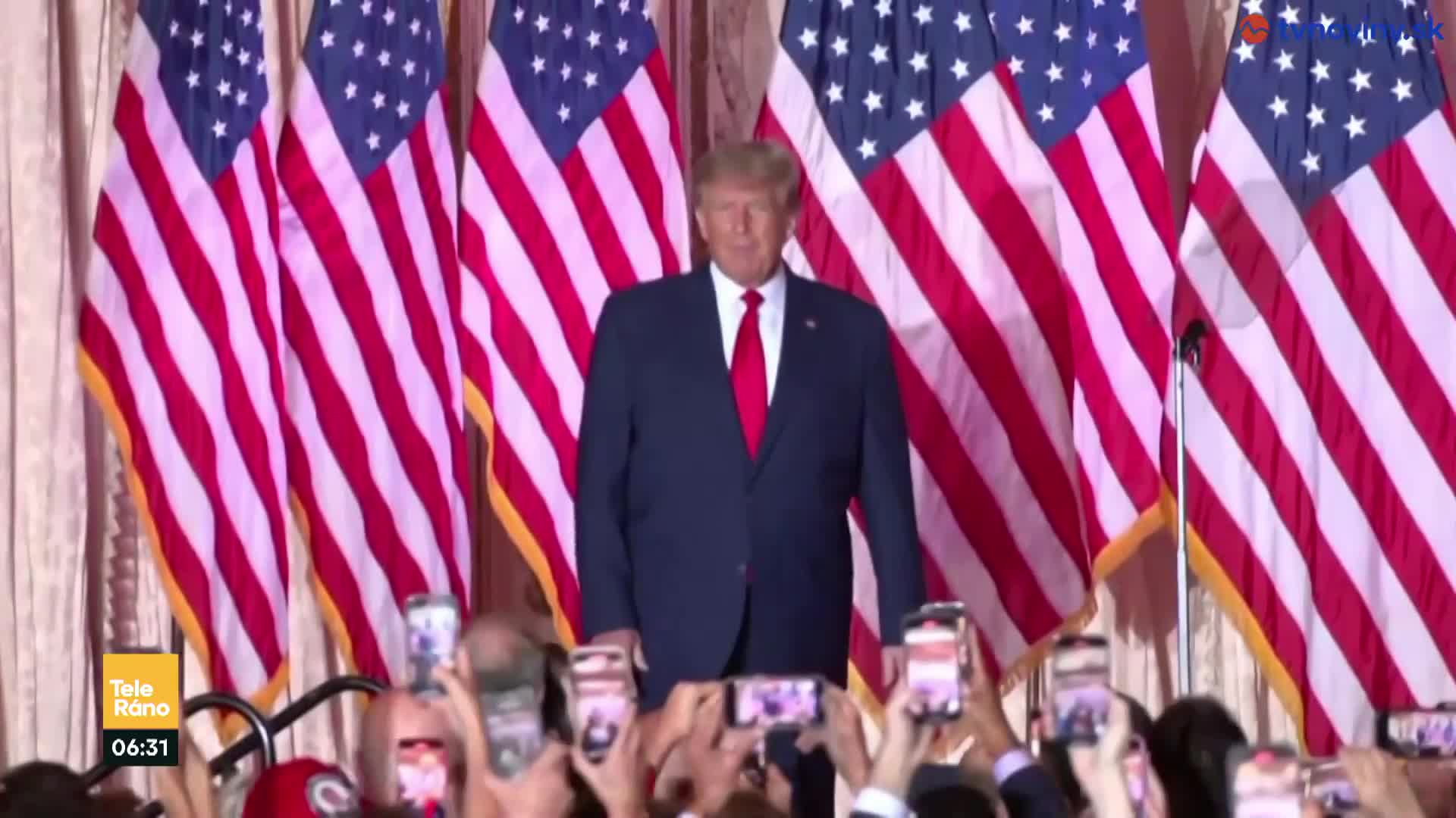 Trump ohlásil kandidatúru v prezidentských voľbách 2024