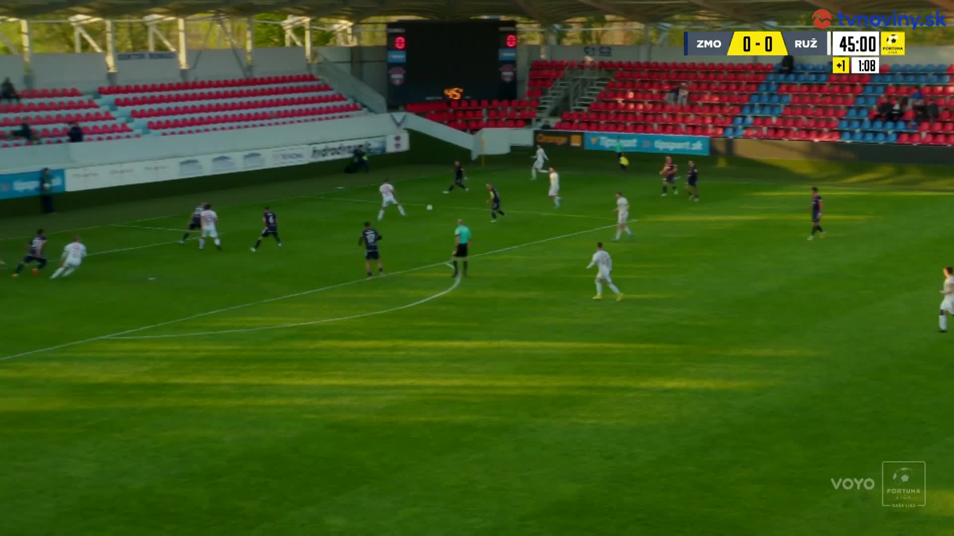ZLATÉ MORAVCE - RUŽOMBEROK 1:0 (7. kolo skupiny o udržanie sa)