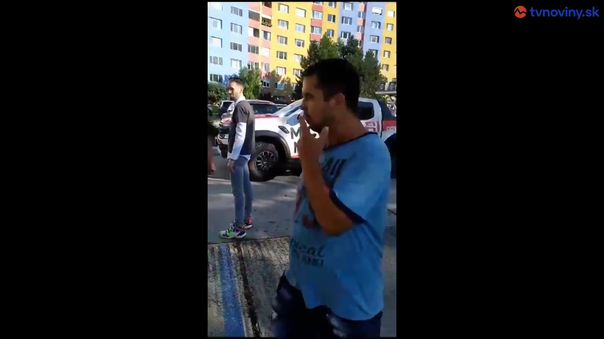 Incident počas mítingu OĽaNO v Petržalke