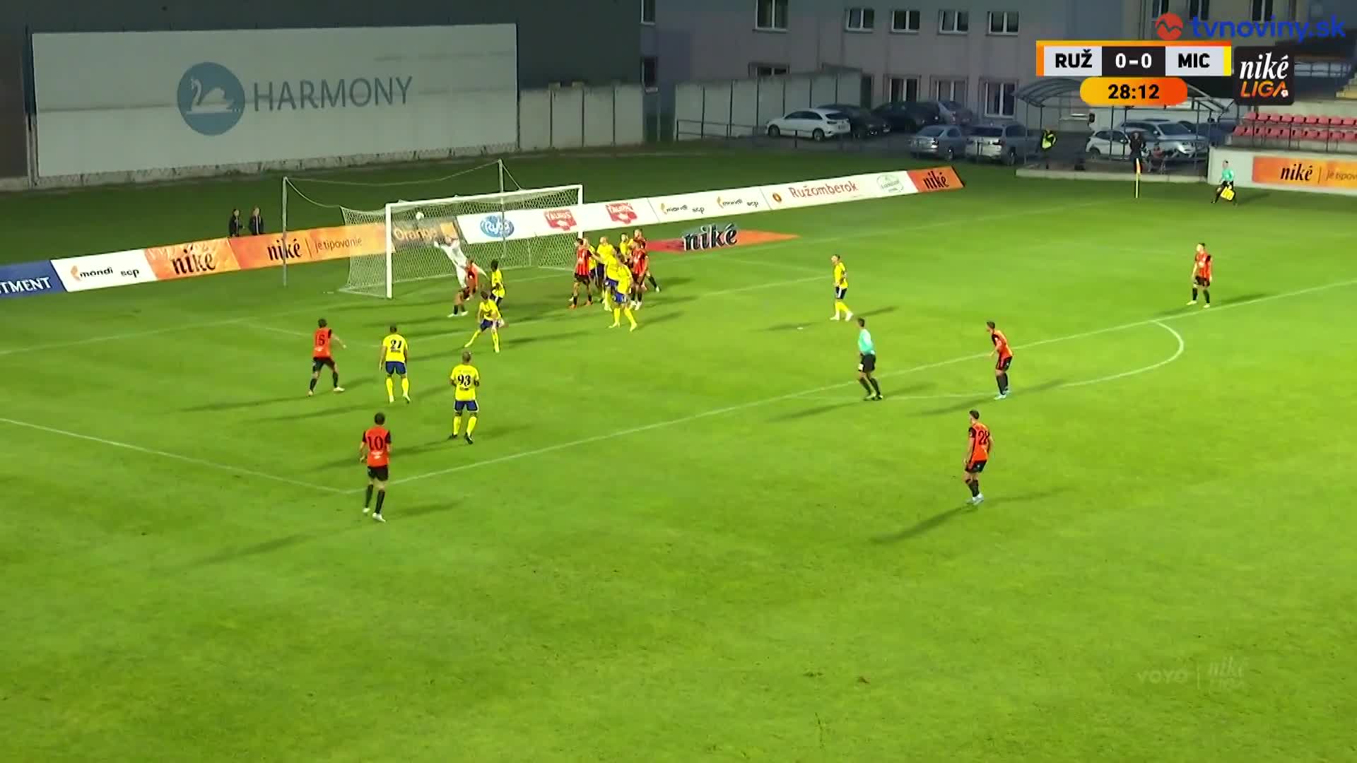 RUŽOMBEROK - MICHALOVCE 0:0 (9. kolo Niké ligy)