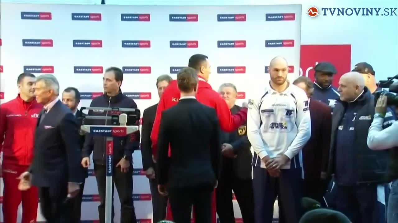 Kličko-Fury: Váženie