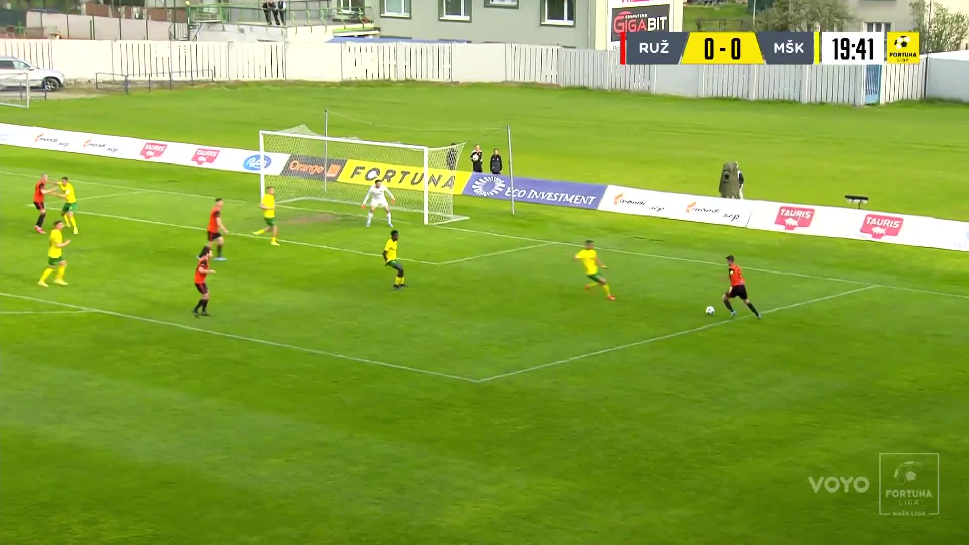 Ružomberok - Žilina 3:0 (Skupina o titul 8. kolo)