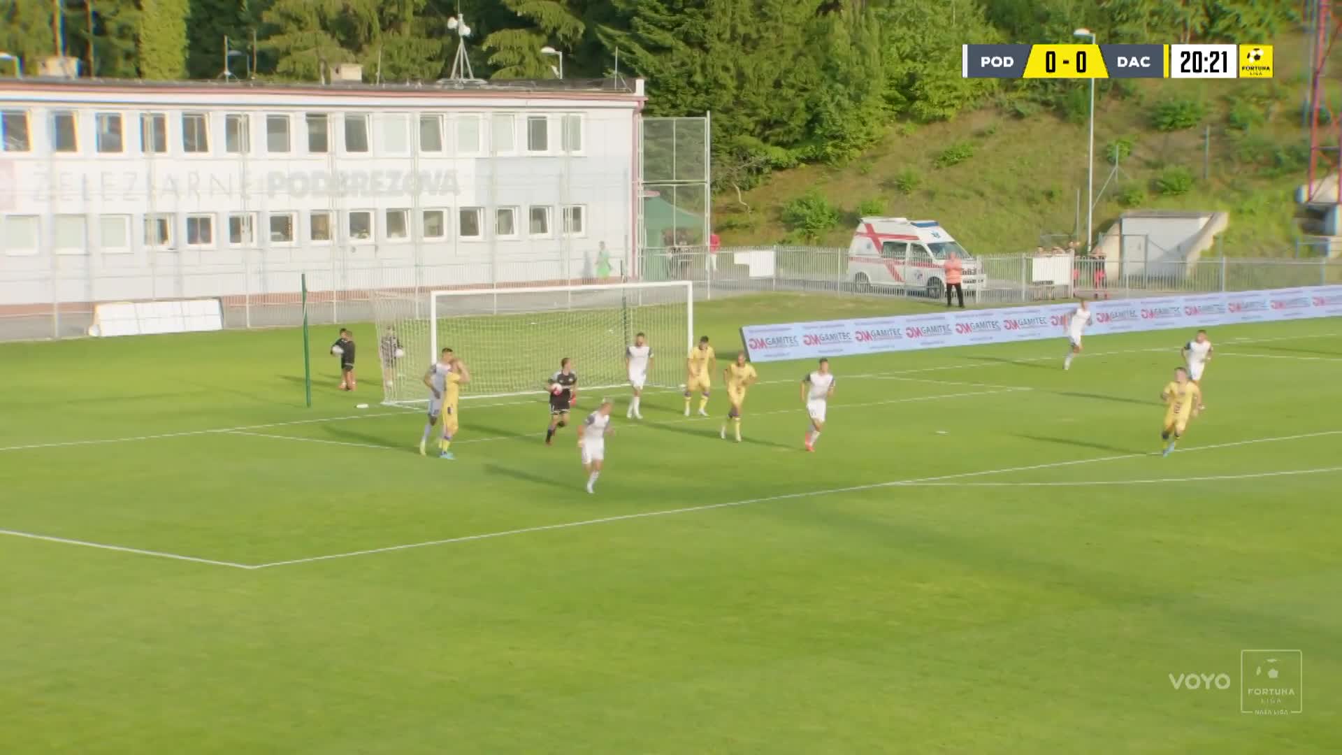 Podbrezová - Dunajská Streda 0:0 (4. kolo).