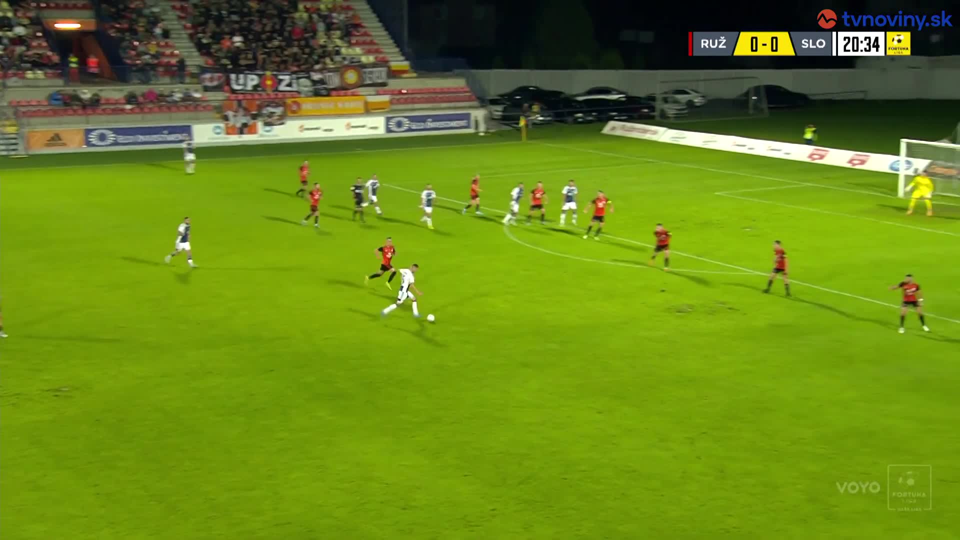 RUŽOMBEROK - SLOVAN 0:1 (7. kolo Fortuna ligy)