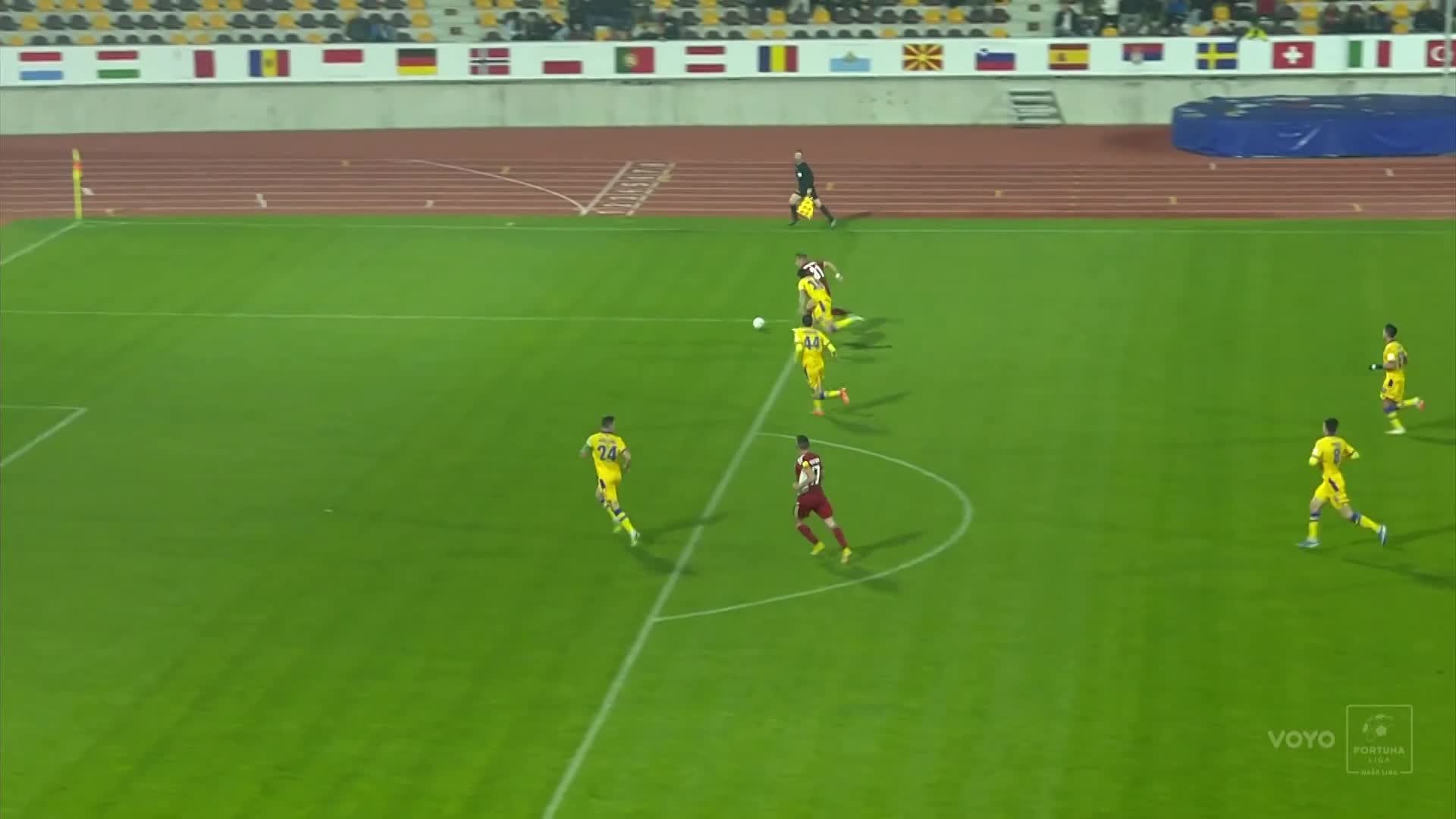 Banská Bystrica - Dunajská Streda 1:3 (16. kolo).