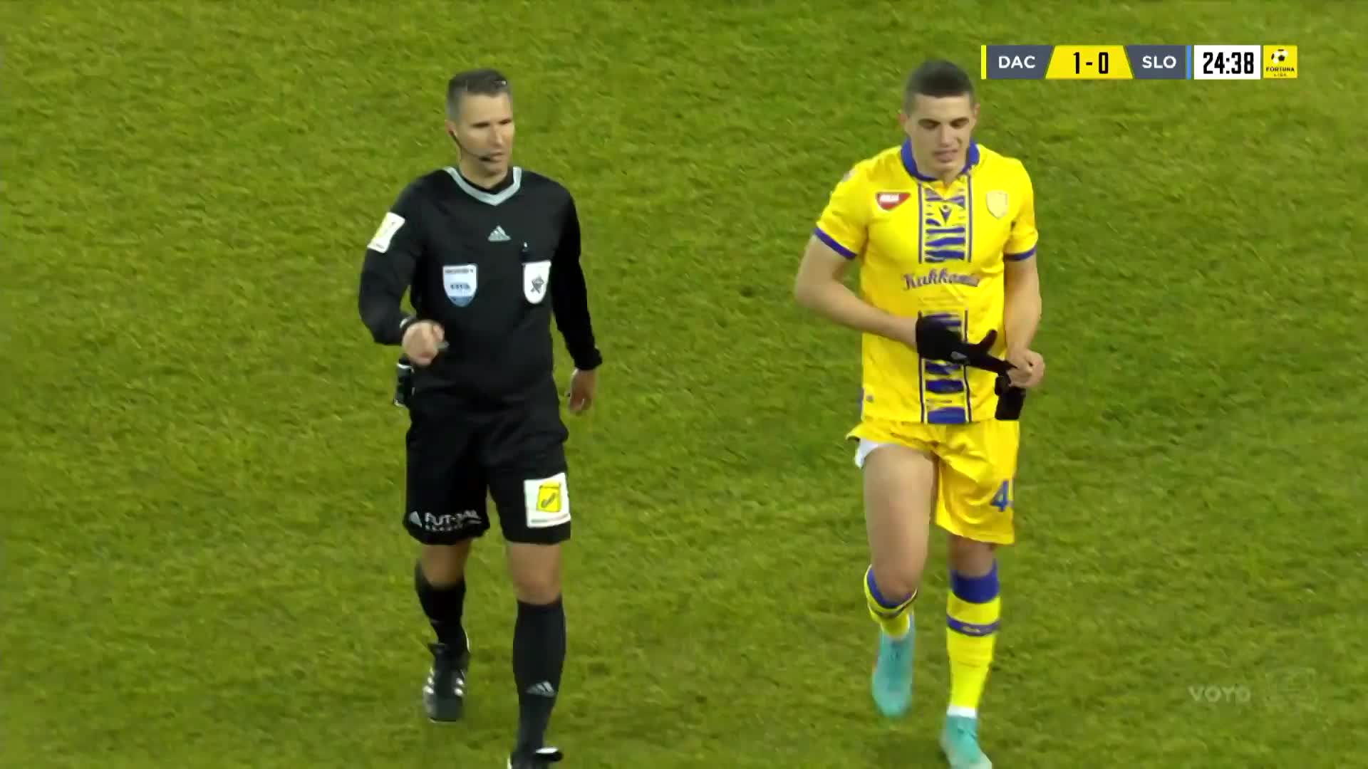 Dunajská Streda - Slovan 1:1 (19. kolo).