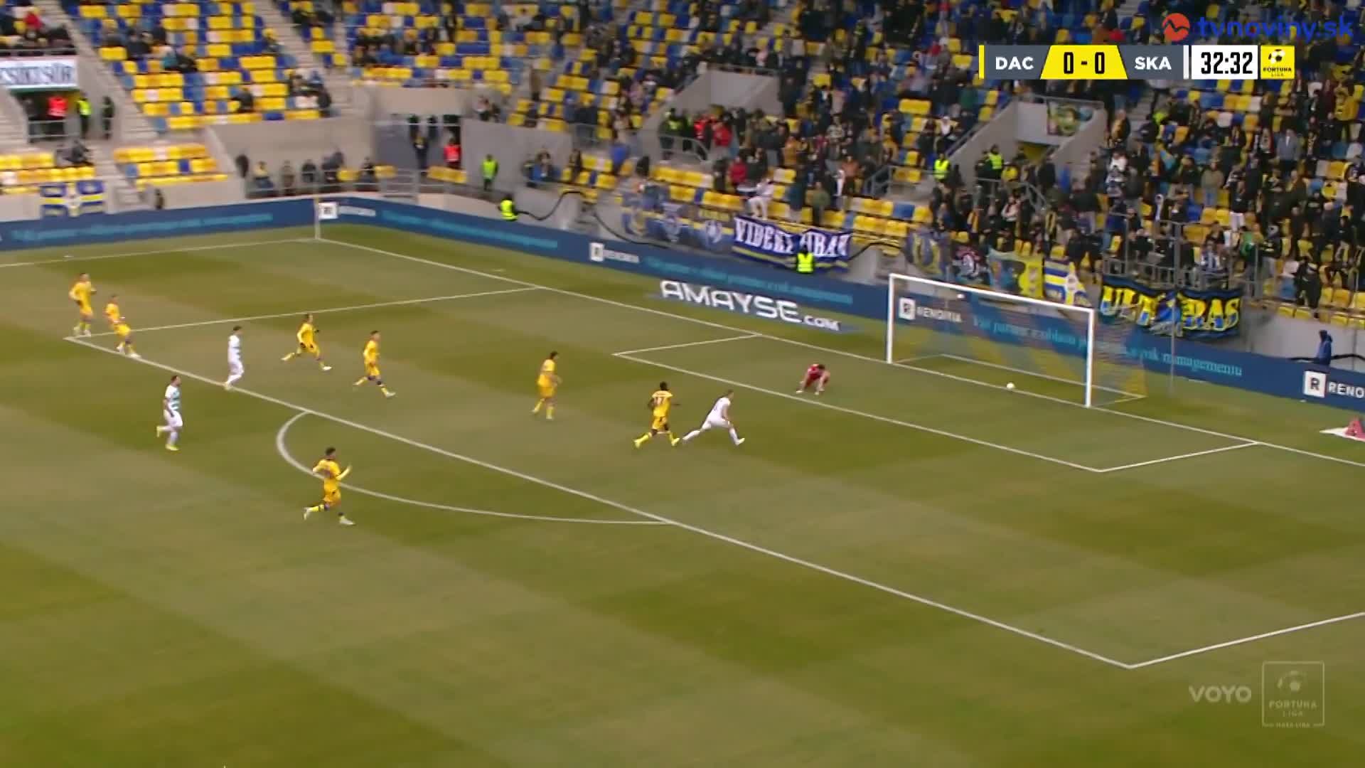 DUNAJSKÁ STREDA - SKALICA 2:1 (21. kolo Fortuna ligy)