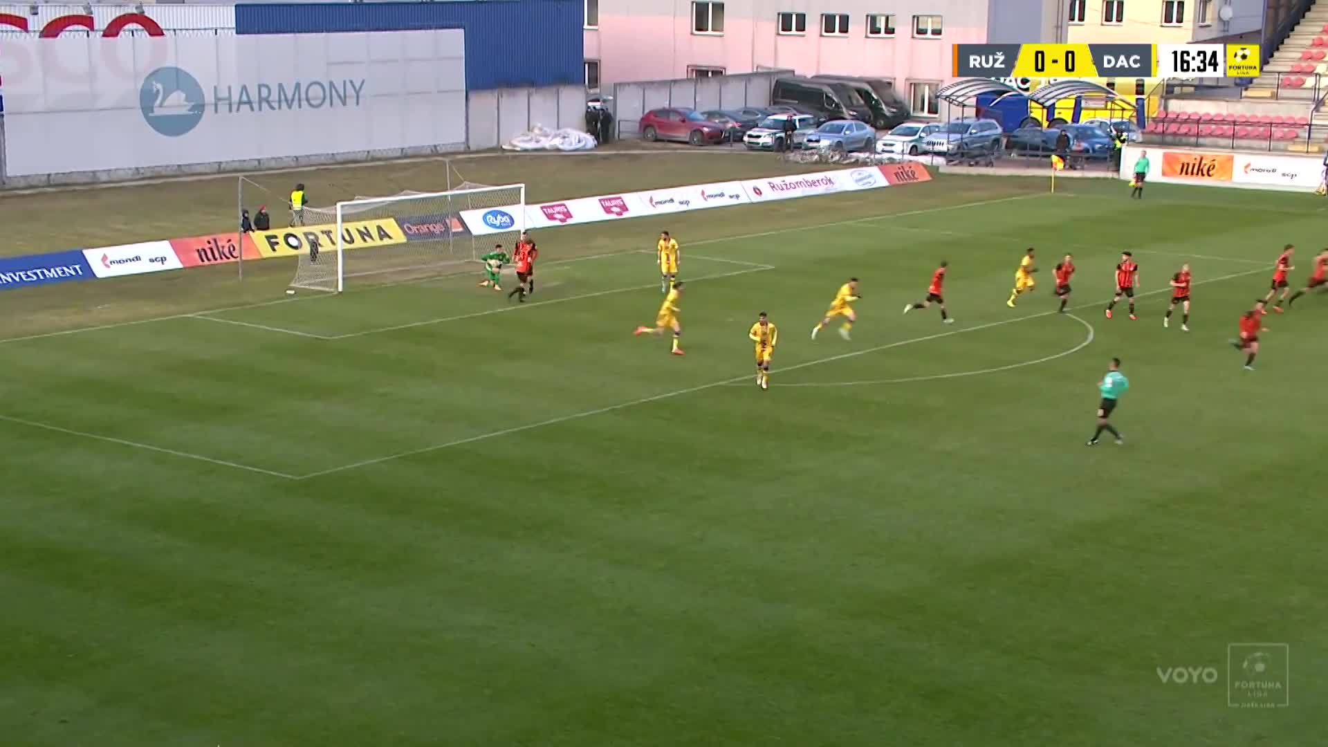 Ružomberok - Dunajská Streda 0:1 (22. kolo).