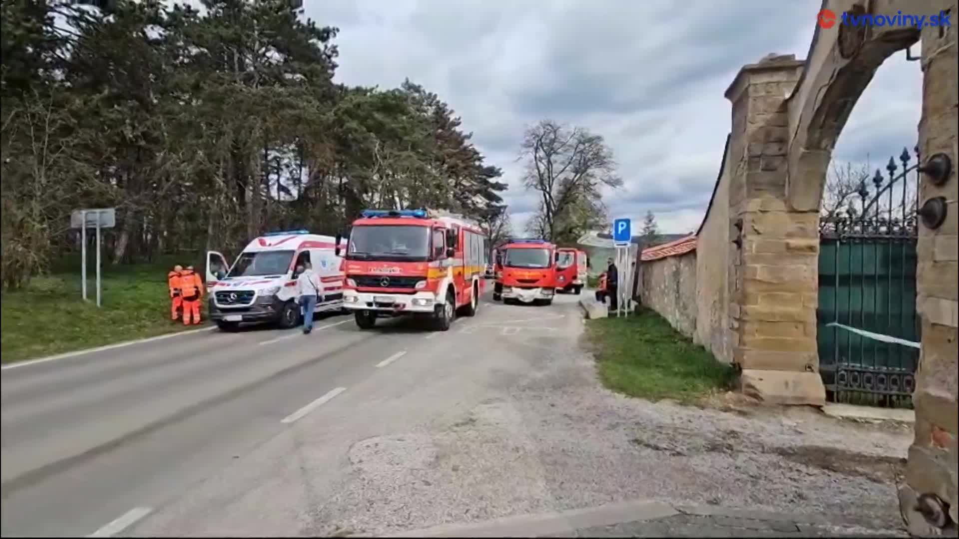 Tragická nehoda autobusu v Spišskom Podhradí